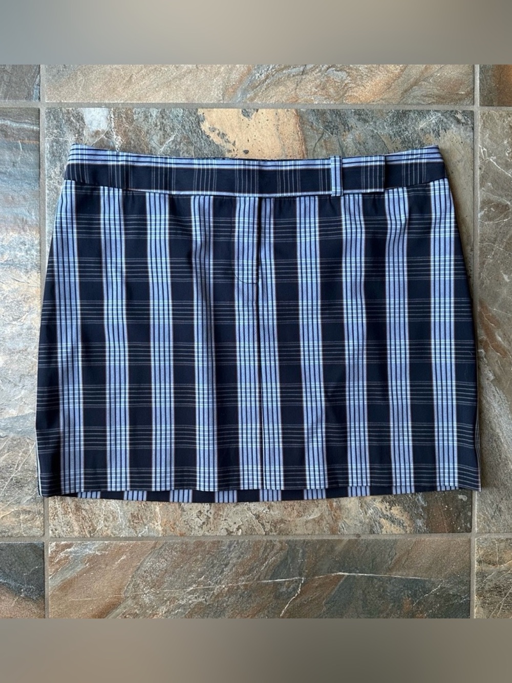 Laundry by Shelli Segal Vintage Y2K Plaid Mini Skirt Size 10 2000s